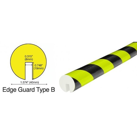 Accuform PROTECTIVE BUMPER GUARDS COLOR PRR332BKFL PRR332BKFL